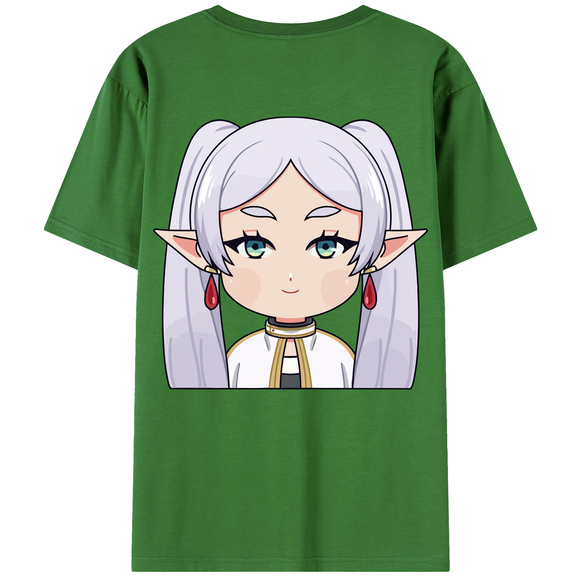 （画像用） 葬送のフリーレン Frieren レディース半袖Tシャツ(バックプリント)